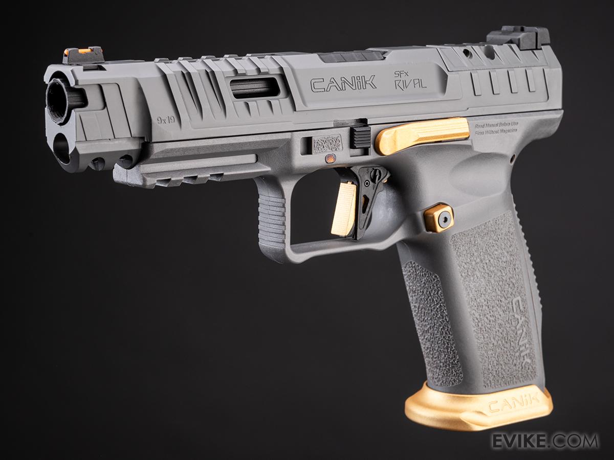 EMG x Cybergun CANIK SFx RIVAL Gas Blowback Airsoft Pistol (Color: Grey)